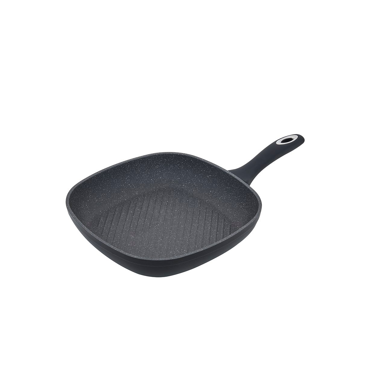 Leggno Plus Grill Tava 28 cm Siyah