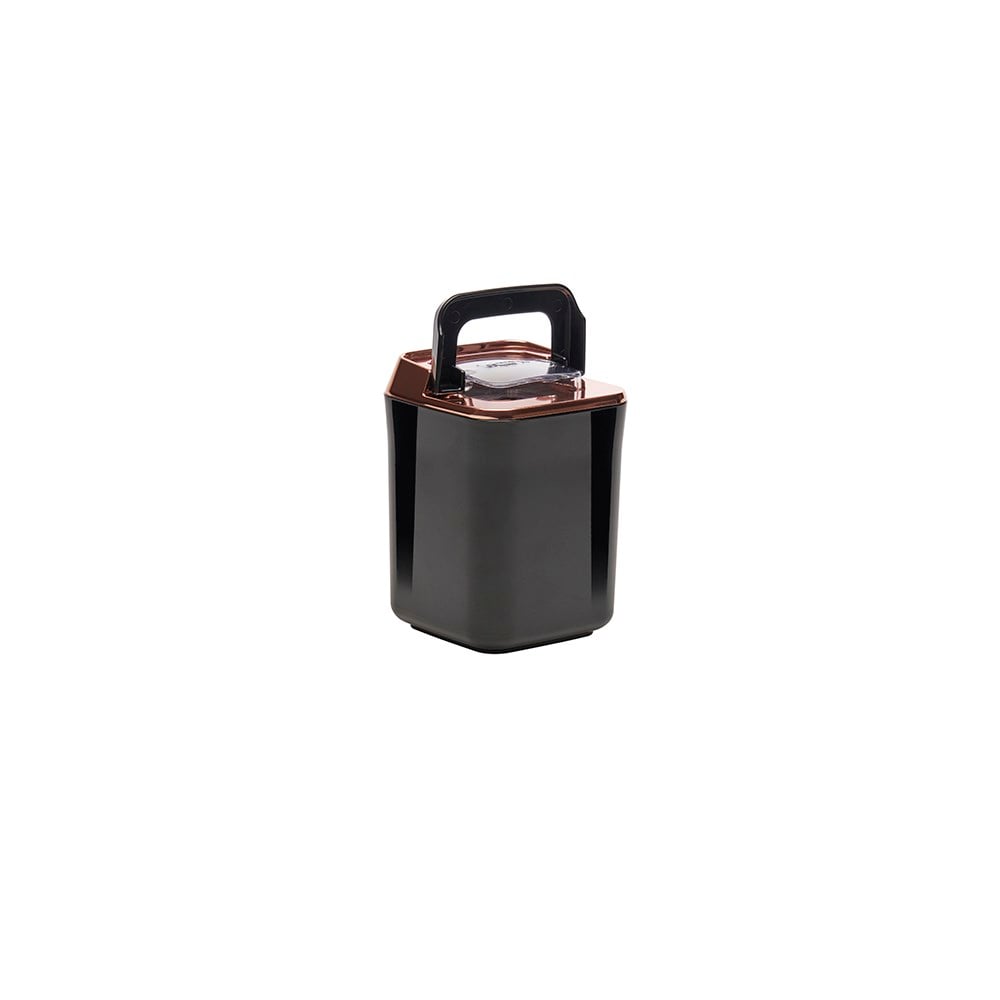 Leggno Pratico Kare Saklama Kabı Siyah 700 ml