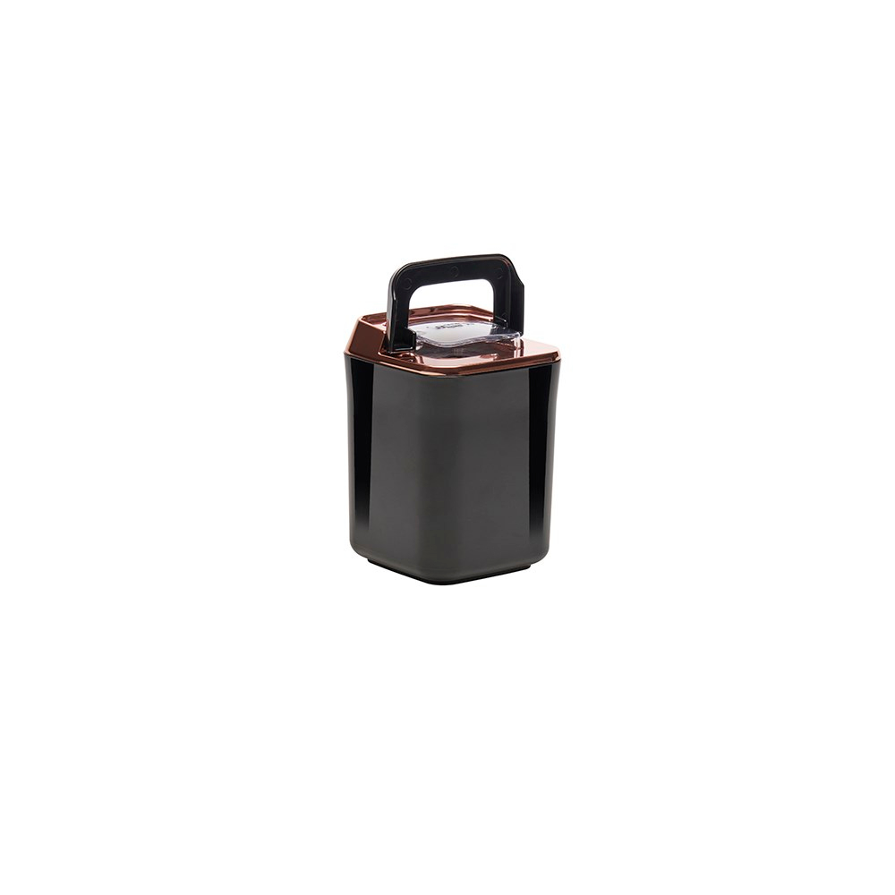 Leggno Pratico Kare Saklama Kabı Siyah 900 ml