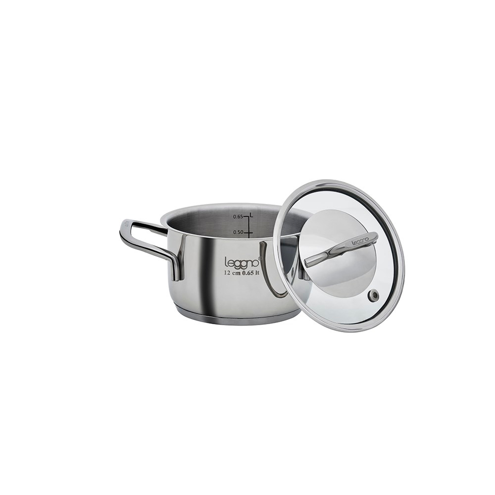 Leggno Topline Çelik Mini Tencere 12 cm