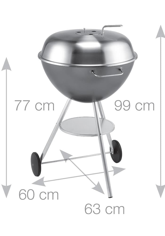 Martinsen 1400 Taşınabilir Kömürlü Mangal Barbekü Standlı