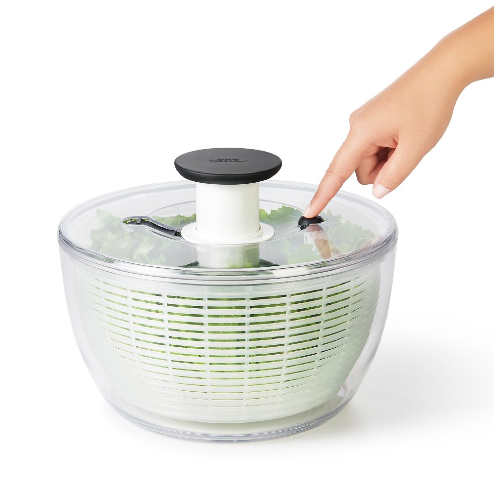 Oxo 2in1 Cam Kase Salata Kurutucu
