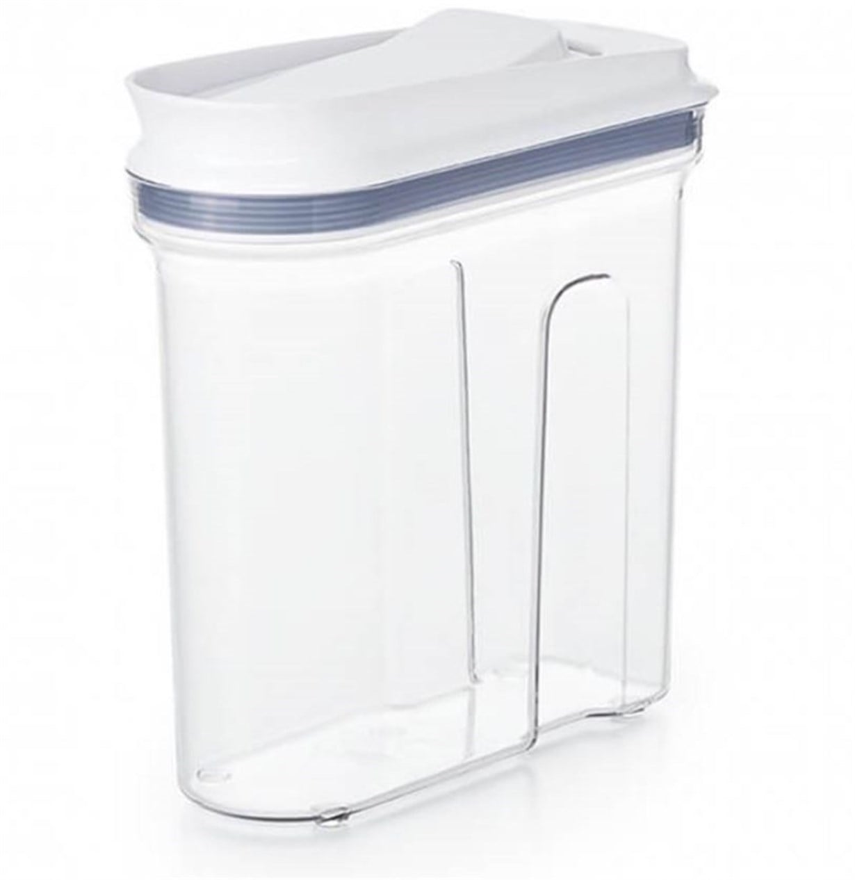 Oxo All Dikdörtgen Kapaklı Saklama Kabı 1.2 L Beyaz
