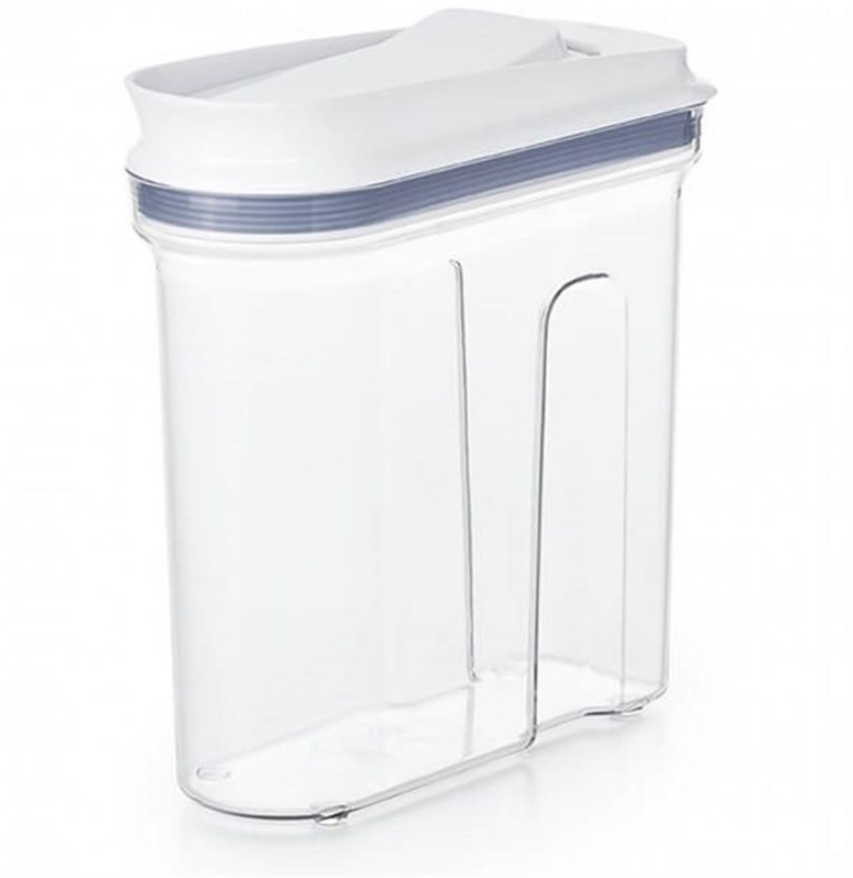 Oxo All Dikdörtgen Kapaklı Saklama Kabı 1.2 L Beyaz