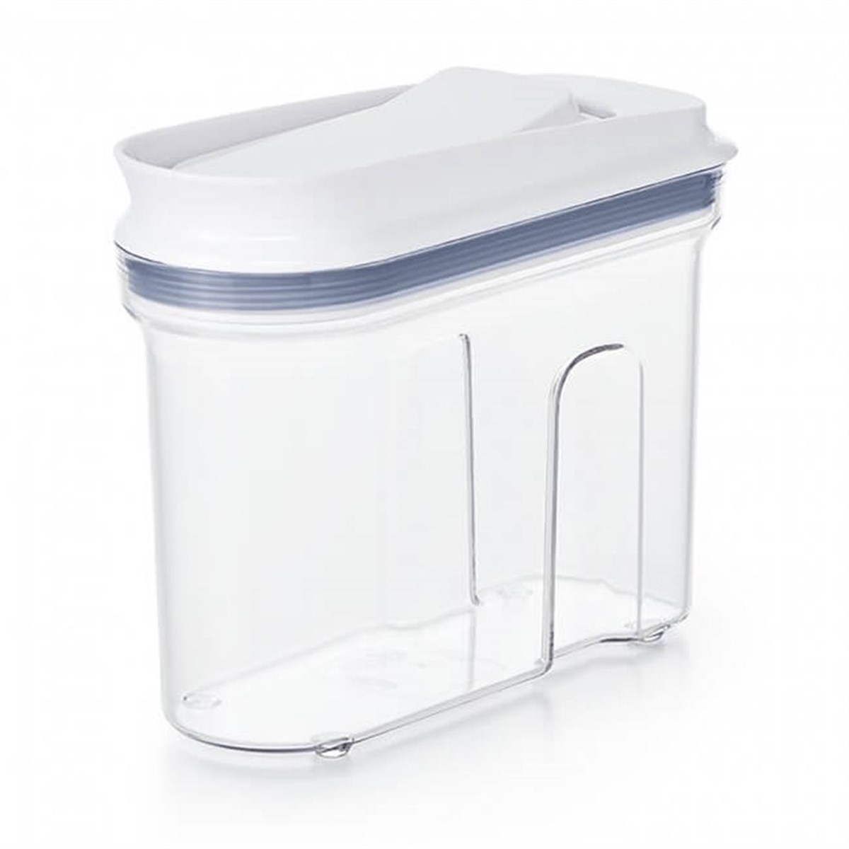 Oxo All Purpose Dikdörtgen Kapaklı Saklama Kabı 800 ml Beyaz