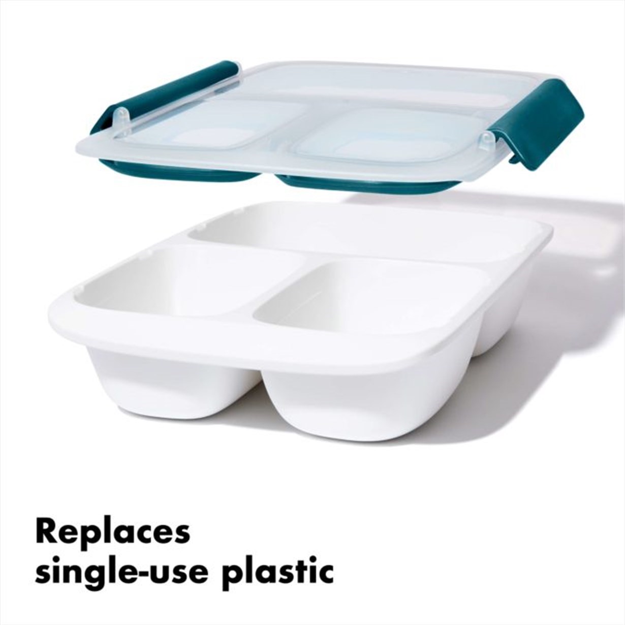 Oxo Gg Prep / Go Sızdırmaz Bölmeli Saklama Kabı 0,97 L
