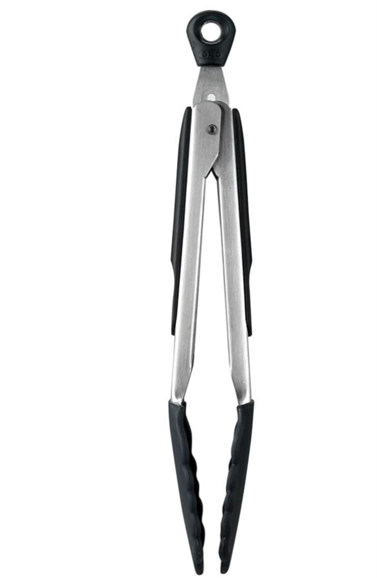 Oxo GG Silikon Uçlu Maşa 23 cm Çelik / Siyah