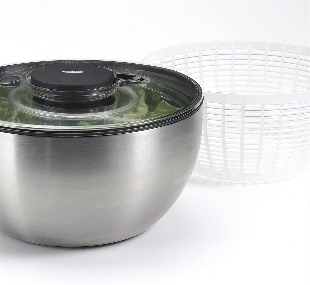 Oxo Steel Çelik Salata Kurutucu