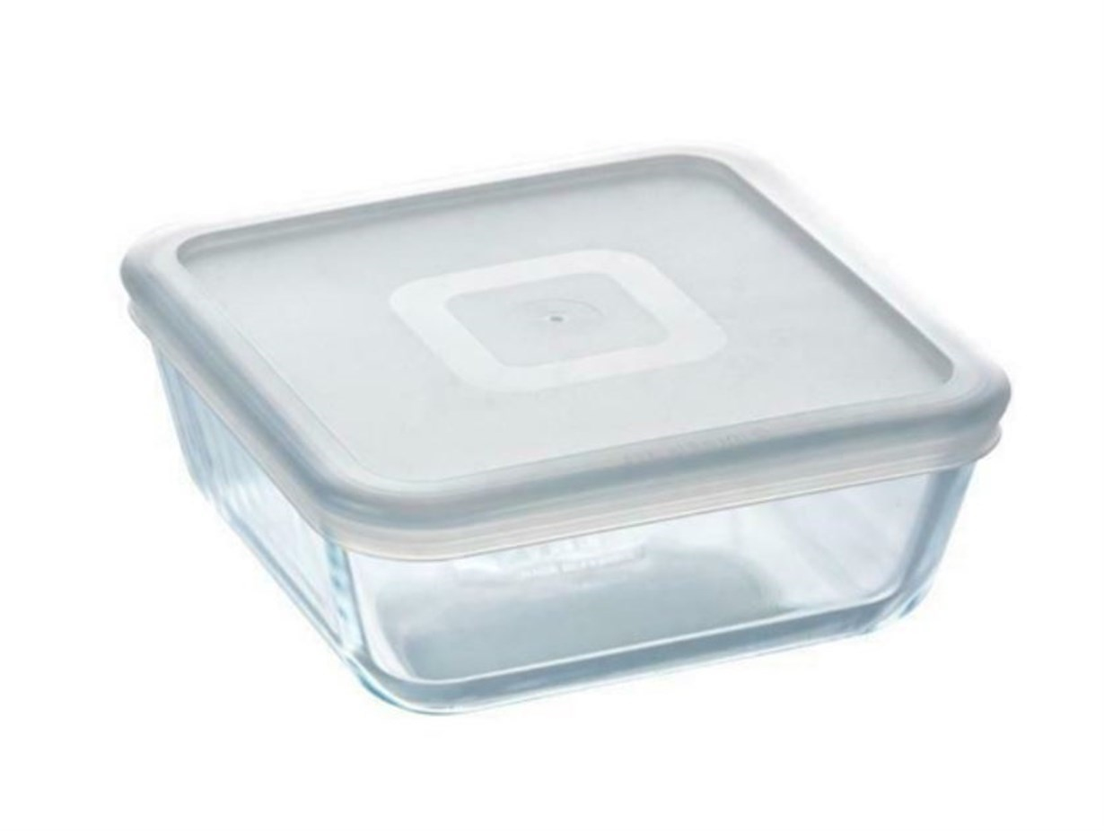 Pyrex 219P001/7044  Kare Kapaklı Saklama Kabı 2 L