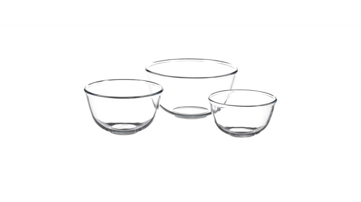 Pyrex 3'Lü Cam Kase Seti 1.4 L - 3.1 L - 4 L