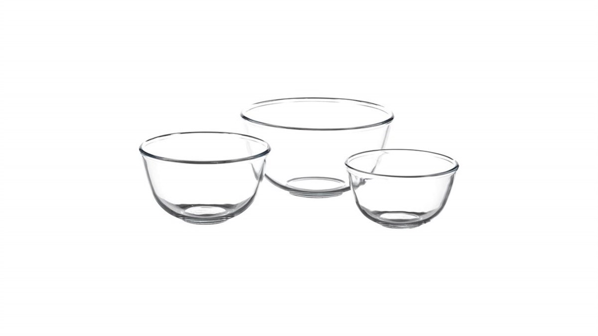 Pyrex 3'Lü Cam Kase Seti 1.4 L - 3.1 L - 4 L