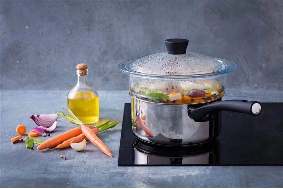 Pyrex Cam Buhar Sepeti 2 L