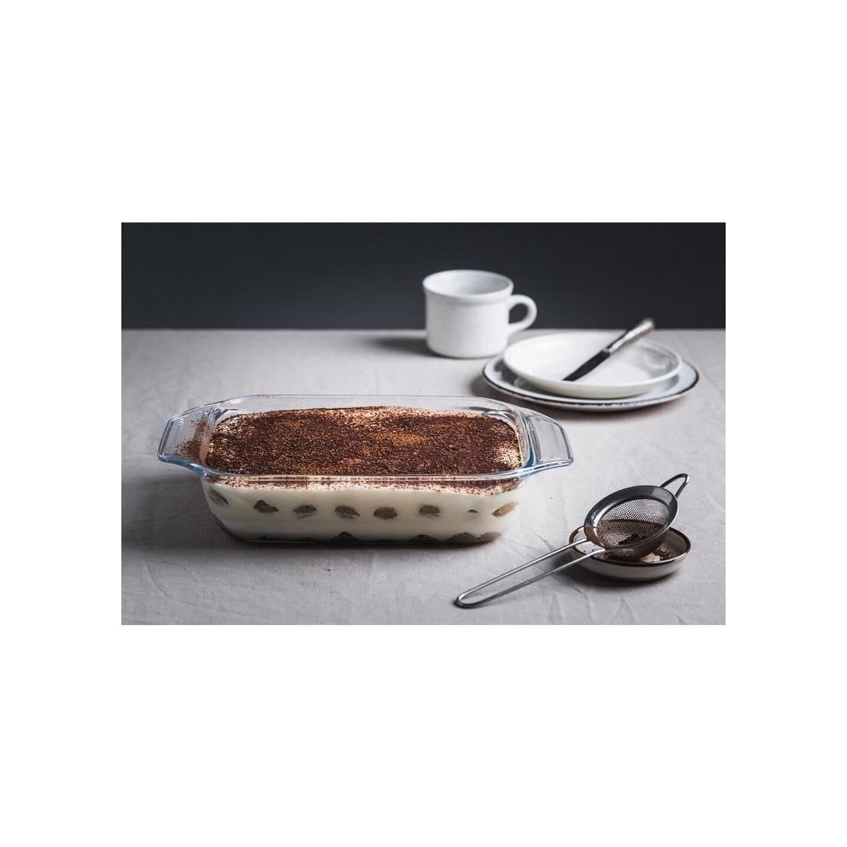 Pyrex Cam Dikdörtgen Fırın Kabı 40 x 27 cm