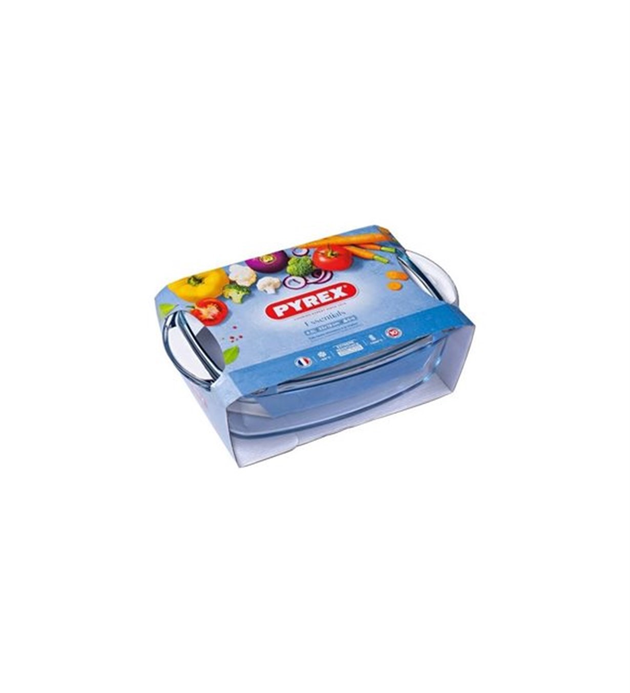 Pyrex Dikdörgen Cam Fırın Kabı 4.5 L