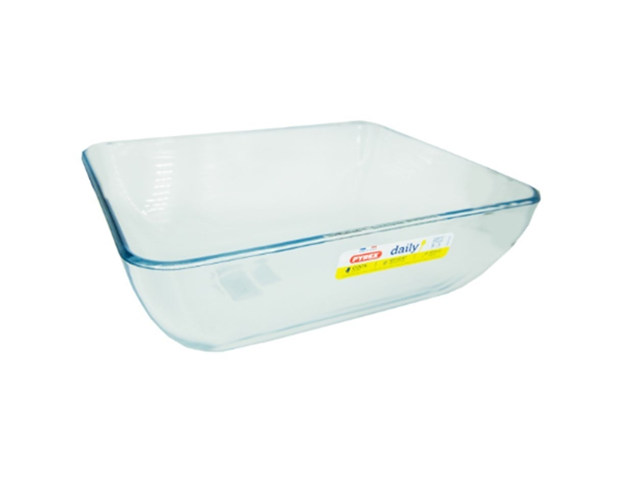 Pyrex Dikdörtgen Cam Fırın Kabı 28 x 22 x 9 cm