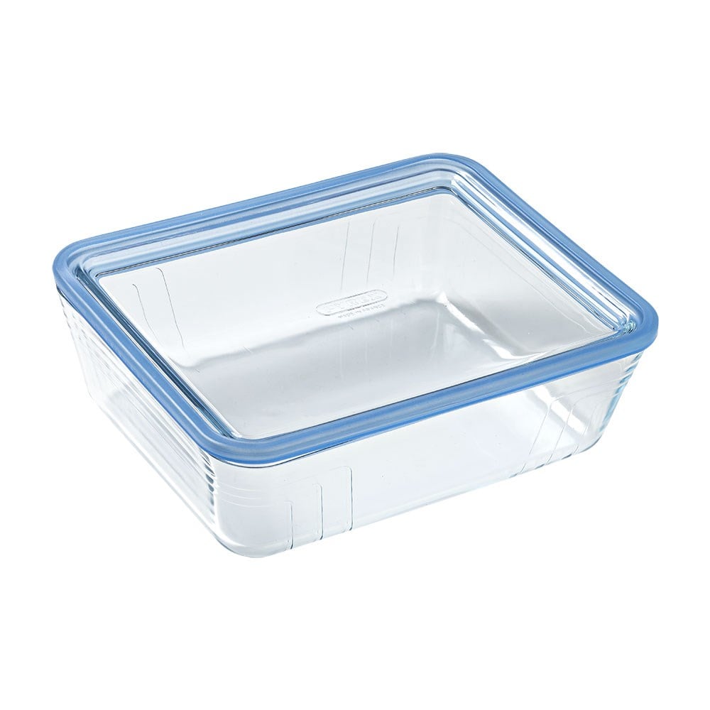 Pyrex Dikdörtgen Kapaklı Cam Saklama Kabı 2.6 L