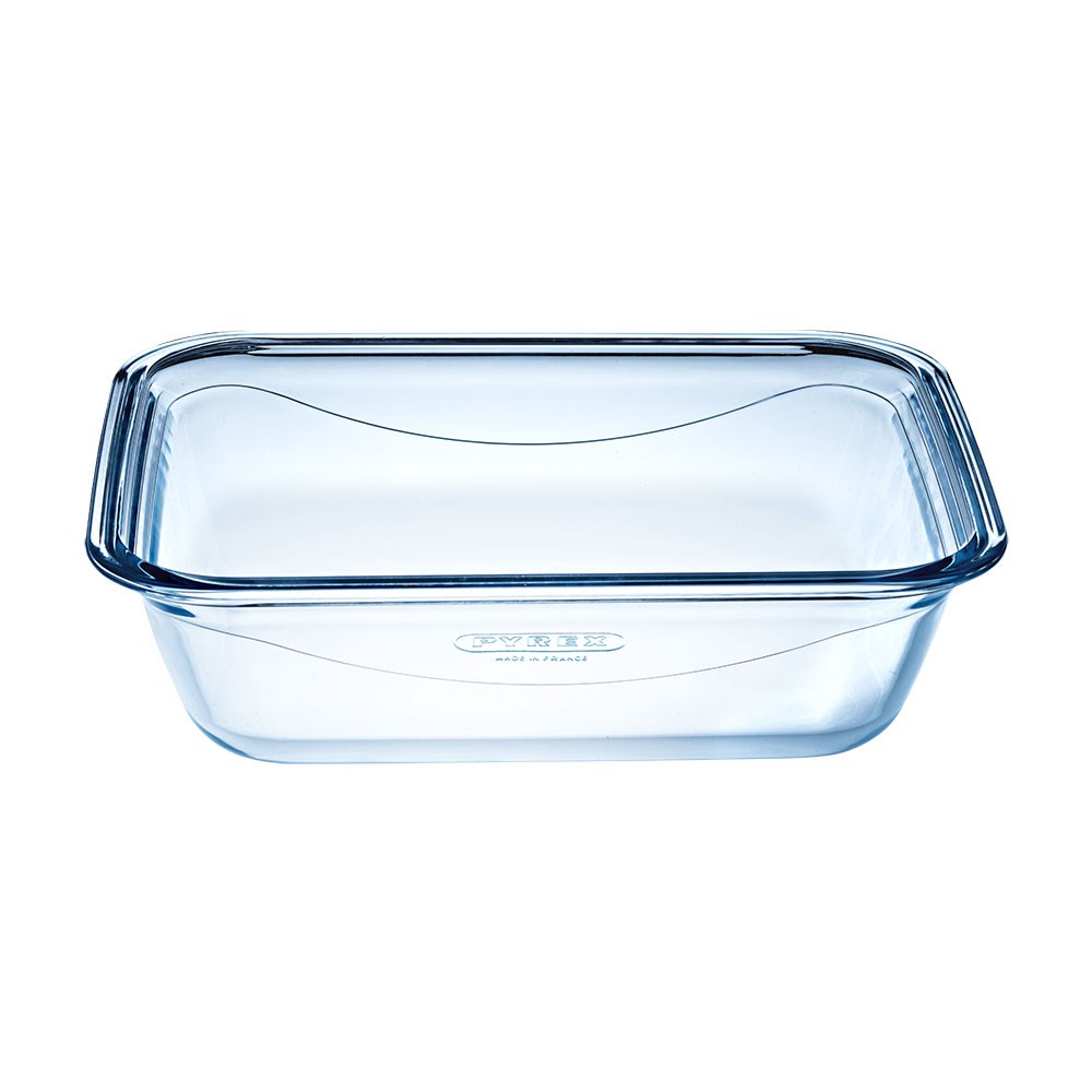 Pyrex Dikdörtgen Kapaklı Saklama Kabı Mavi 1.7 L