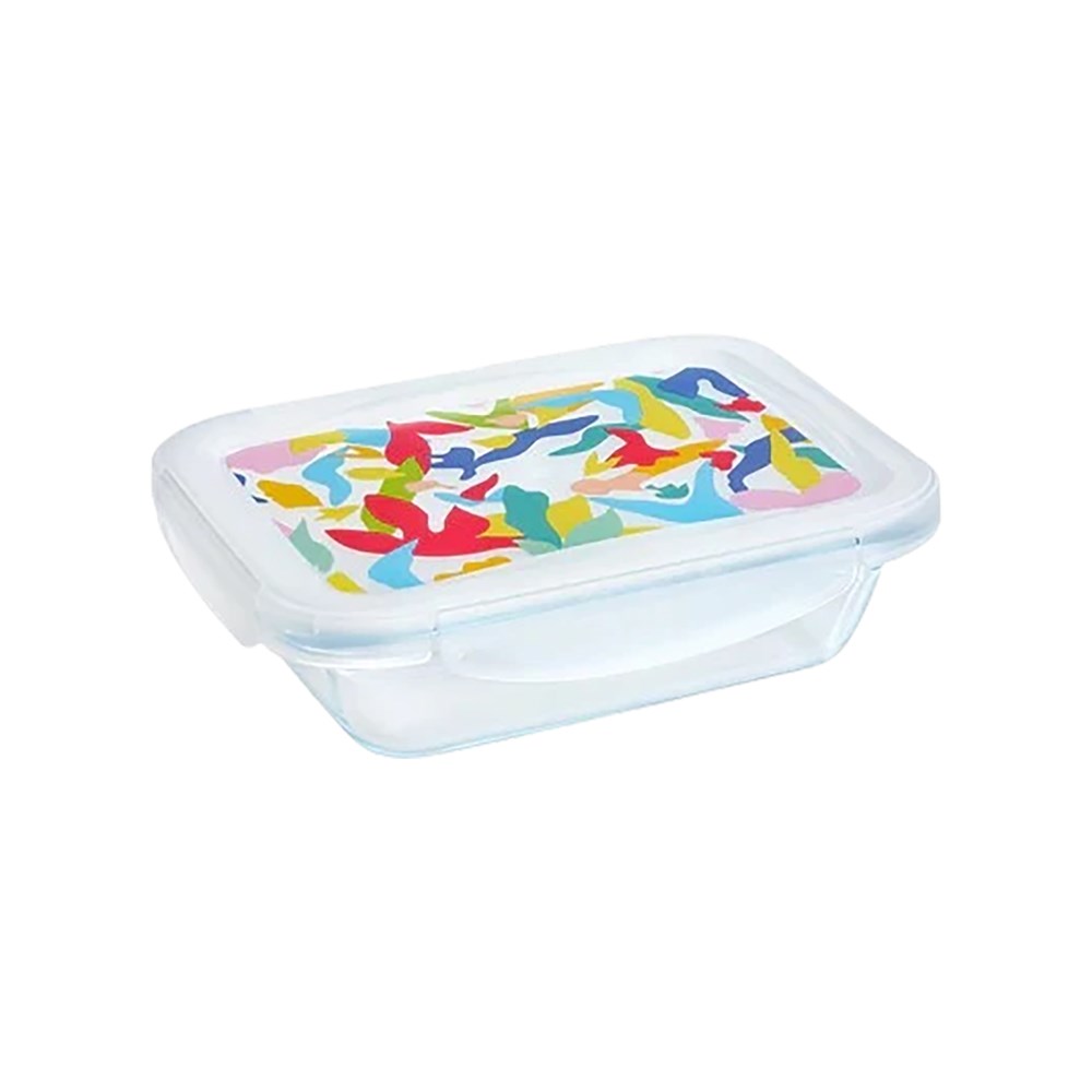 Pyrex Dikdörtgen Kapaklı Saklama Kabı
