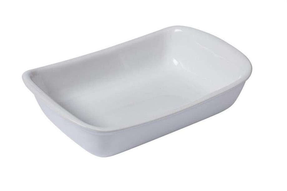 Pyrex Fırın Kabı 33 cm Beyaz