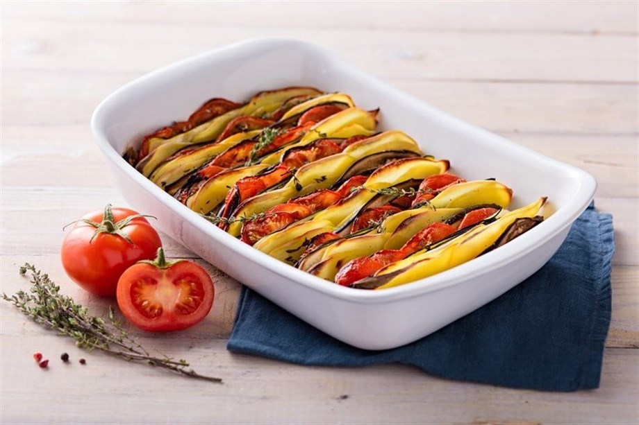 Pyrex Fırın Kabı 33 cm Beyaz