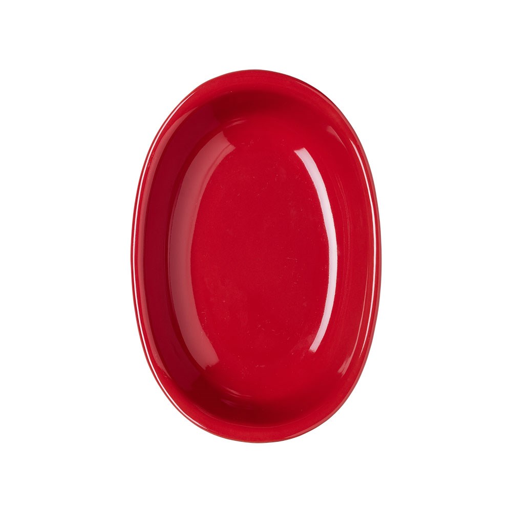 Pyrex Oval Fırın Kabı 26 cm Kırmızı