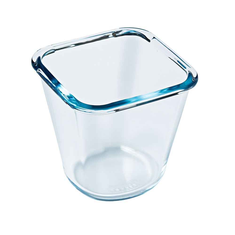 Pyrex Uzun Kapaklı Saklama Kabı Mavi 800 ml