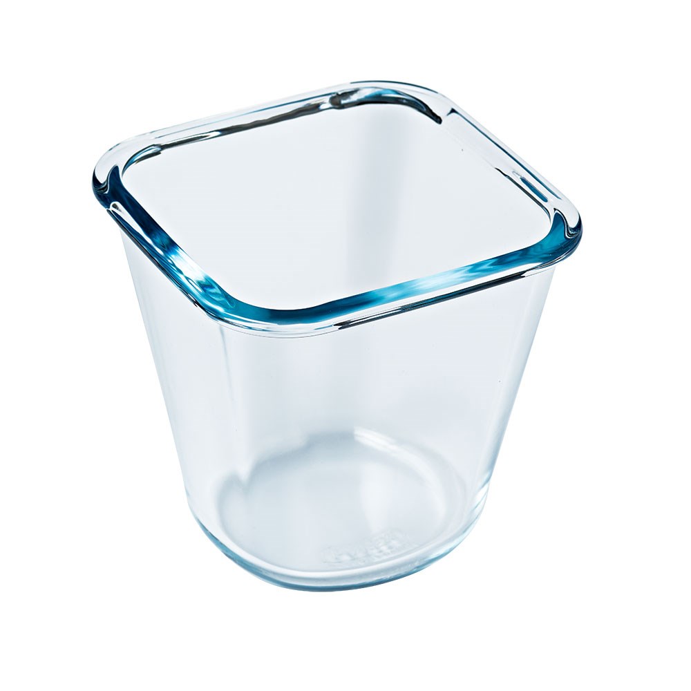Pyrex Uzun Kapaklı Saklama Kabı Mavi 800 ml