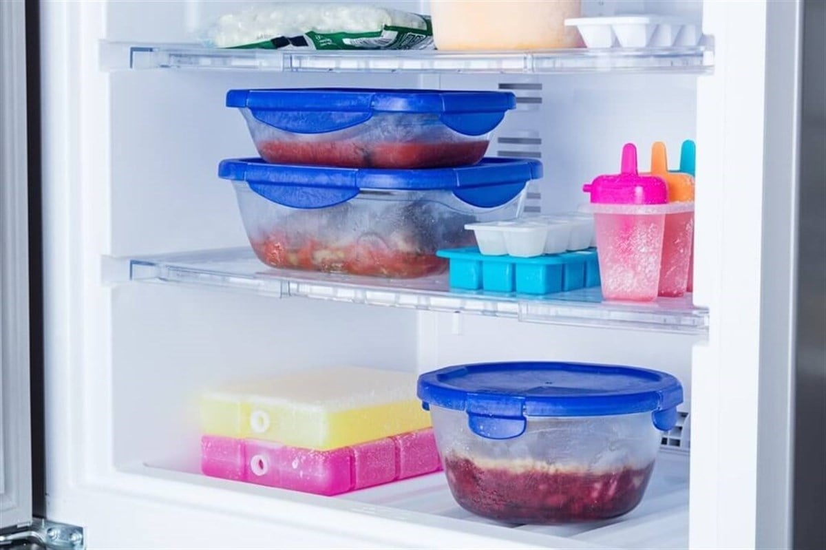Pyrex Yuvarlak Kapaklı Saklama Kabı 20 cm Mavi