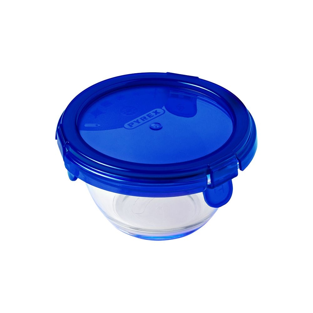 Pyrex Yuvarlak Mikrodalga Fırına Uygun Saklama Kabı 200 ml