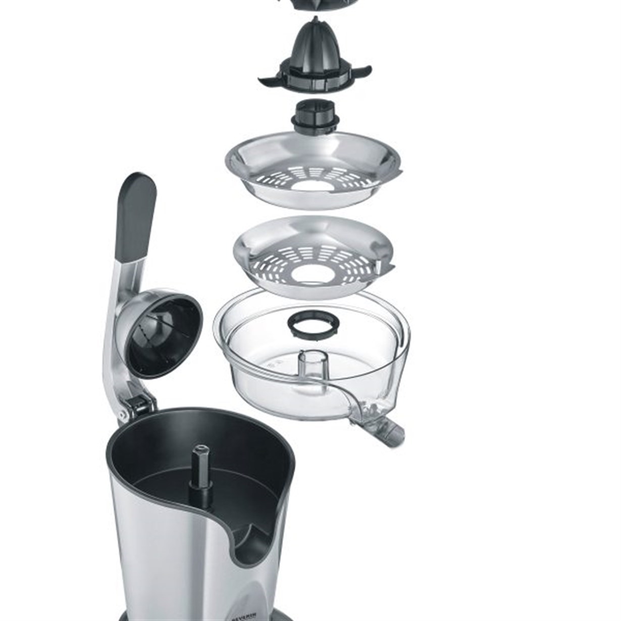 Severin CP-3544 2in 1 Pres Narenciye Sıkacağı Inox