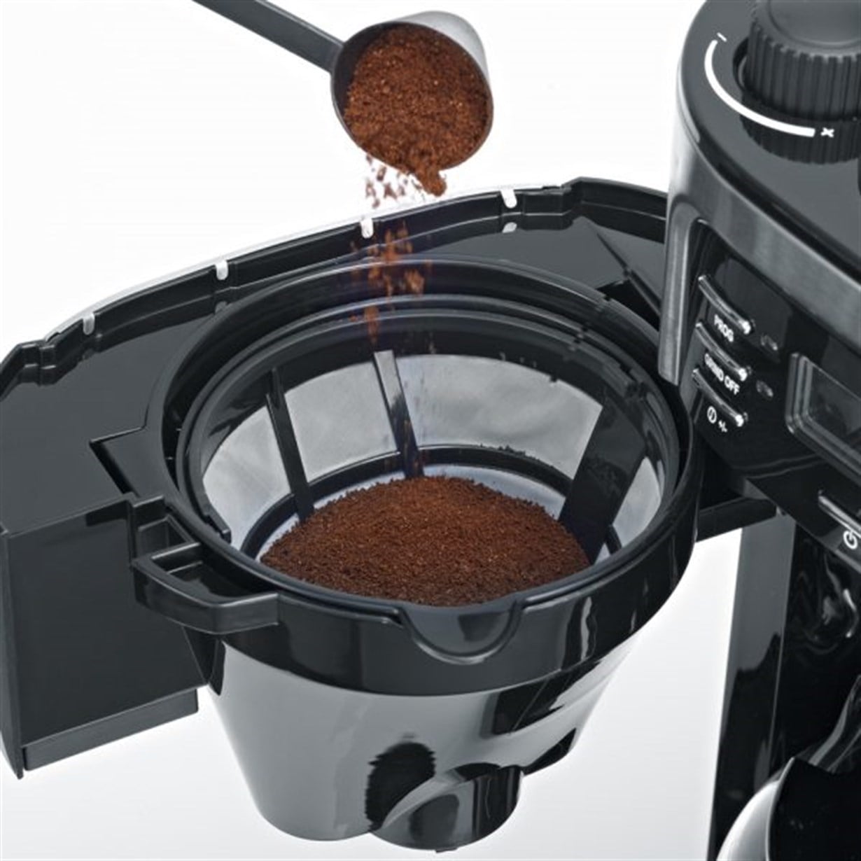 Severin KA-4810 Blooming Değirmenli Dijital Filtre Kahve Makinesi Siyah