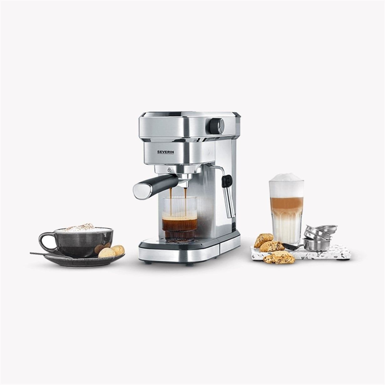 Severin KA-5994 Espresa Espresso Makinesi Inox