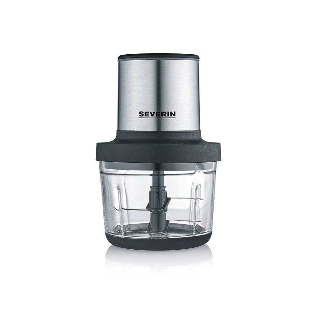 Severin KM-3866 Cam Hazneli Şarjlı Doğrayıcı Siyah/Inox