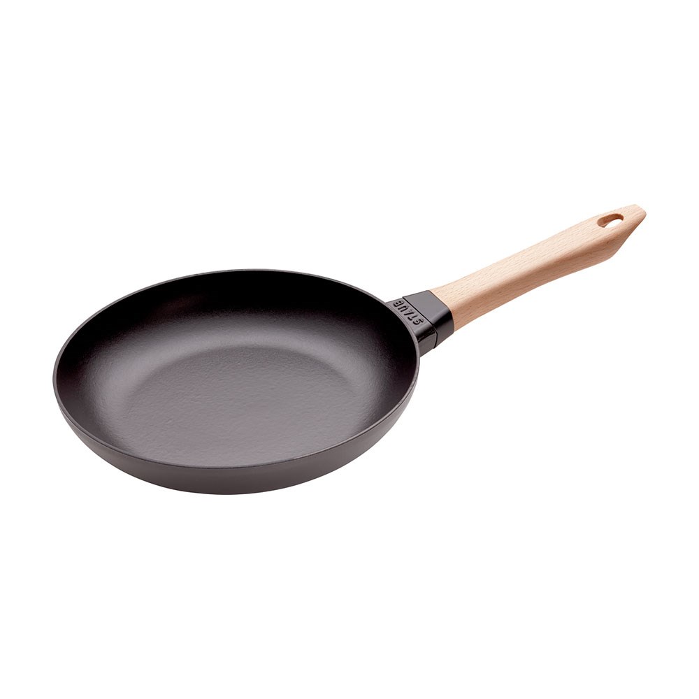 Staub Döküm Kızartma Tavası Ahşap Saplı 24 cm