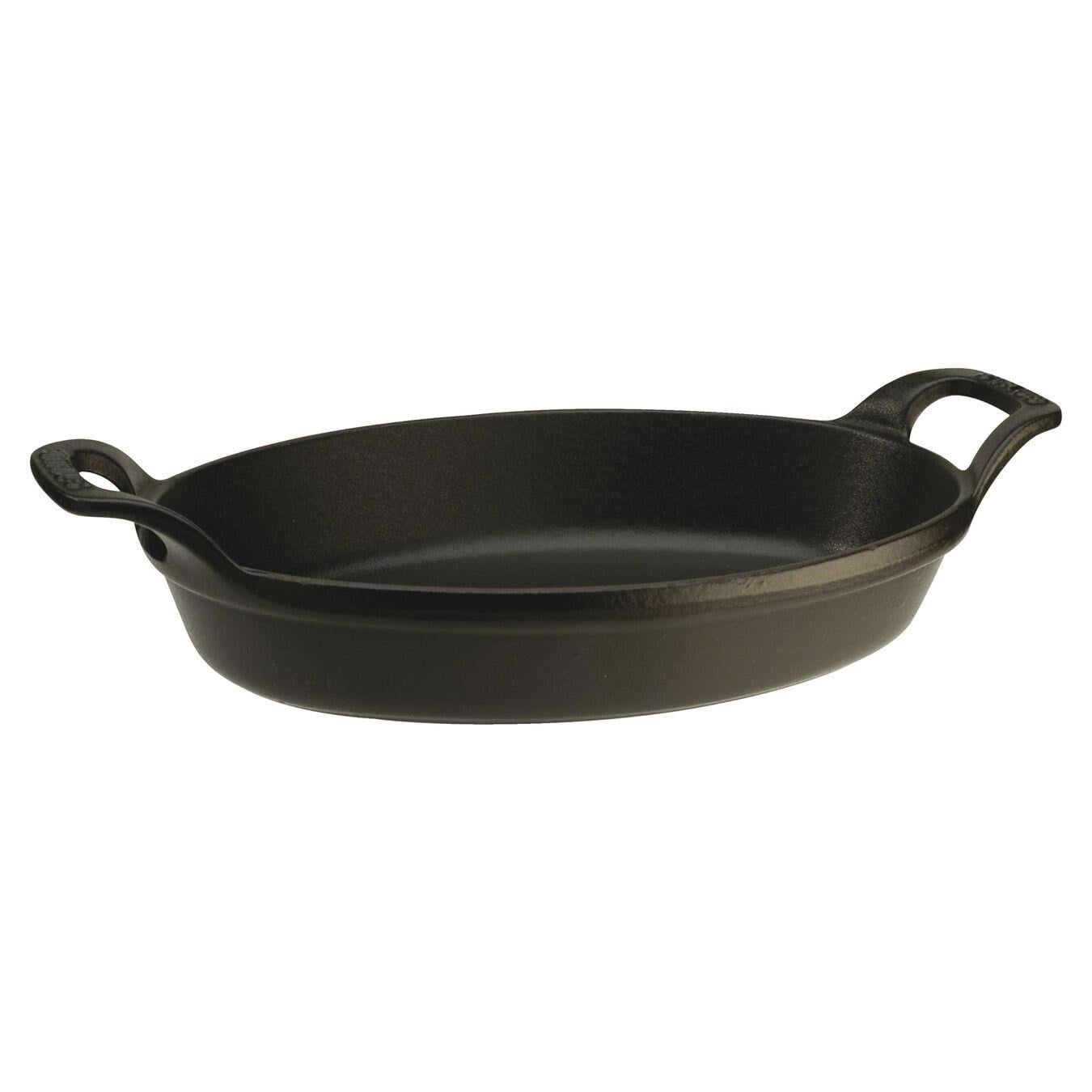 Staub Döküm Sahan Oval 32 cm Siyah
