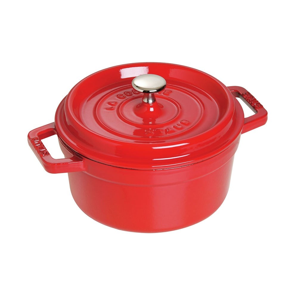 Staub Döküm Tencere Yuvarlak 24 cm Kiraz