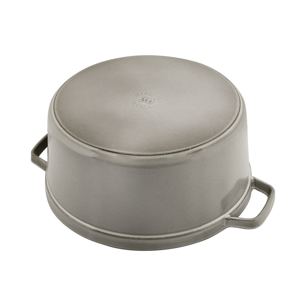 Staub Döküm Tencere Yuvarlak 28 cm Grafit Gri