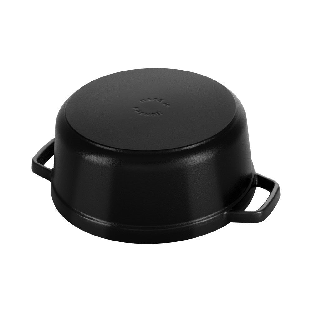 Staub Döküm Tencere Yuvarlak 28 cm Siyah