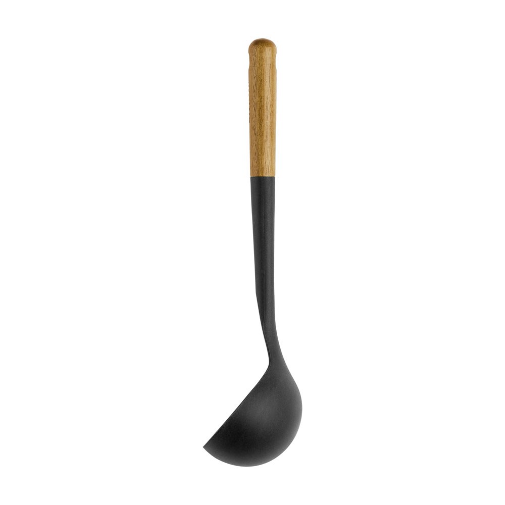 Staub Silikon Çorba Kepçesi 30 cm Siyah