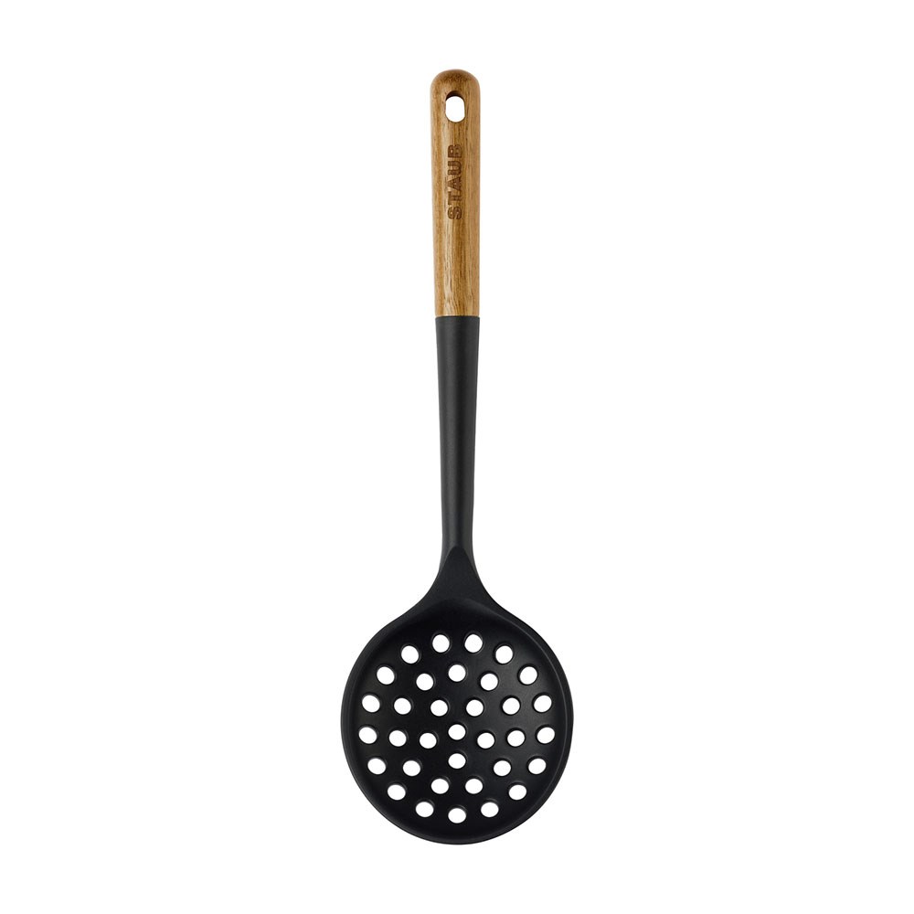 Staub Silikon Kevgir 31 cm Siyah