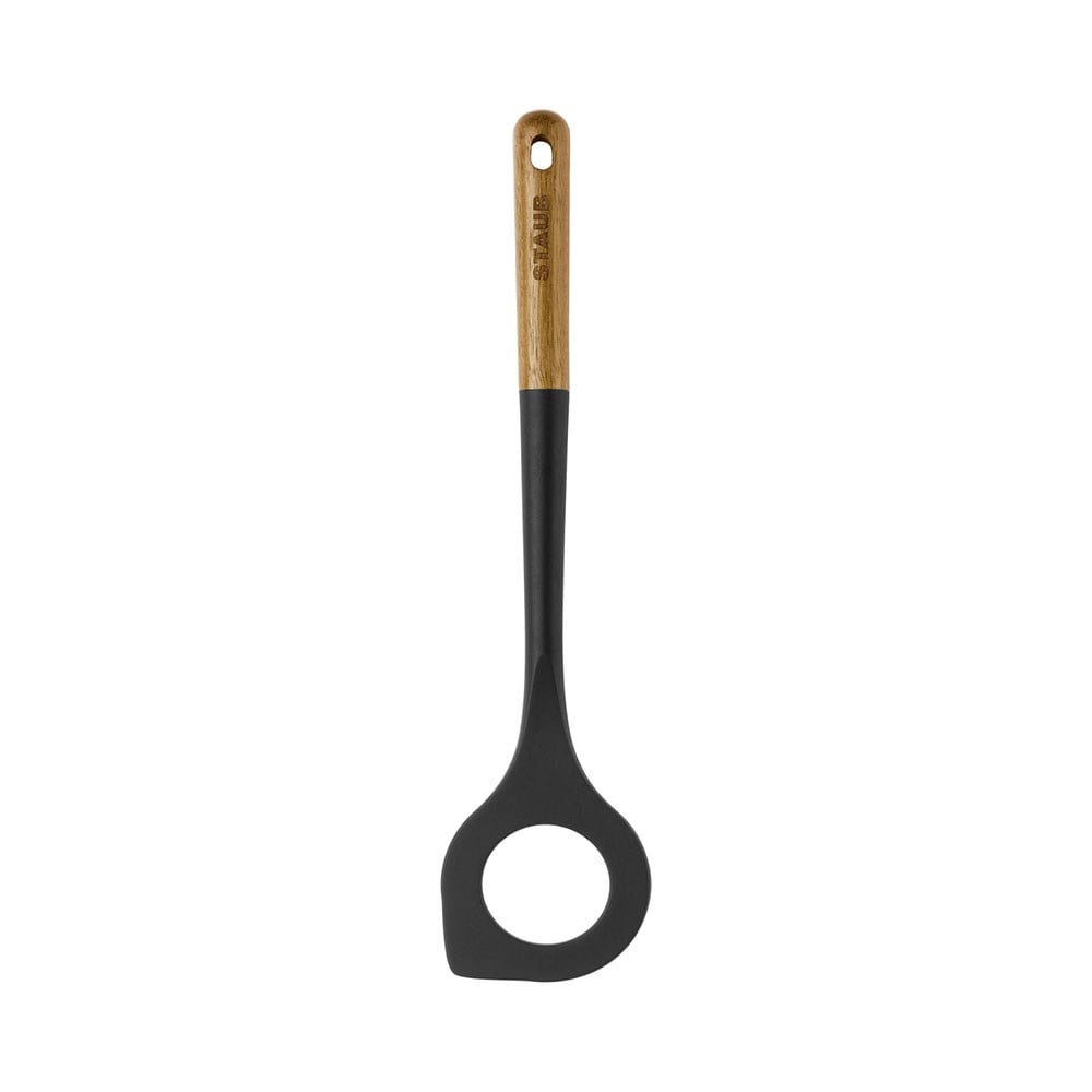 Staub Silikon Risotto Kaşığı 31 cm Siyah