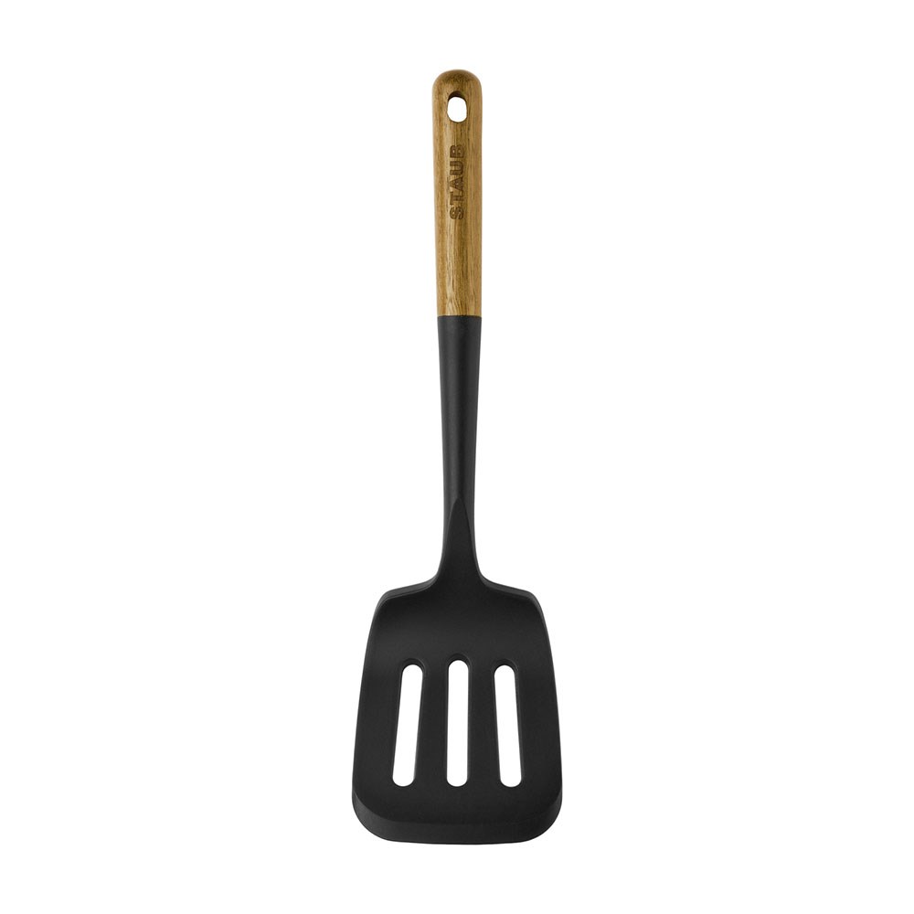 Staub Silikon Spatula 31 cm Siyah