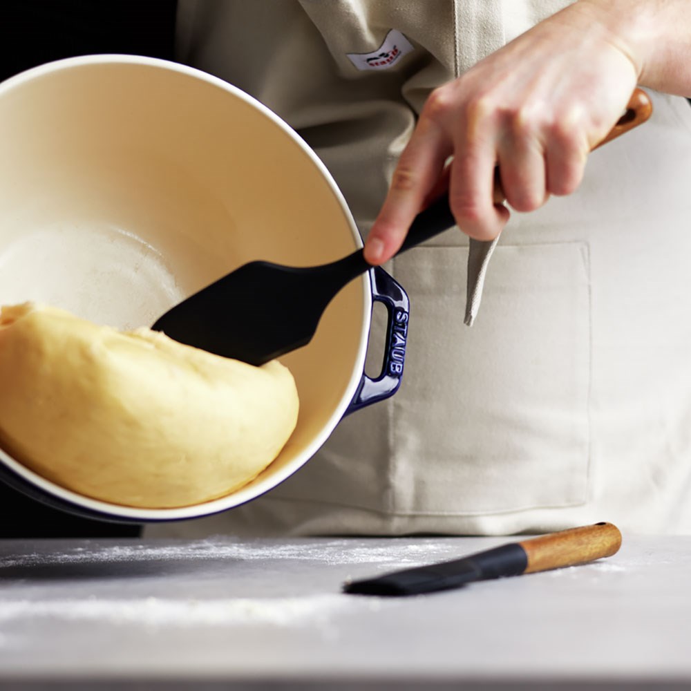 Staub Silikon Yumurta Fırçası 22 cm Siyah