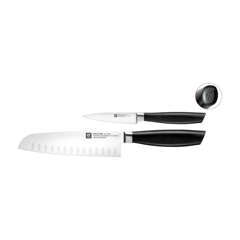 Zwilling Bıçak Seti Siyah 2 Parça
