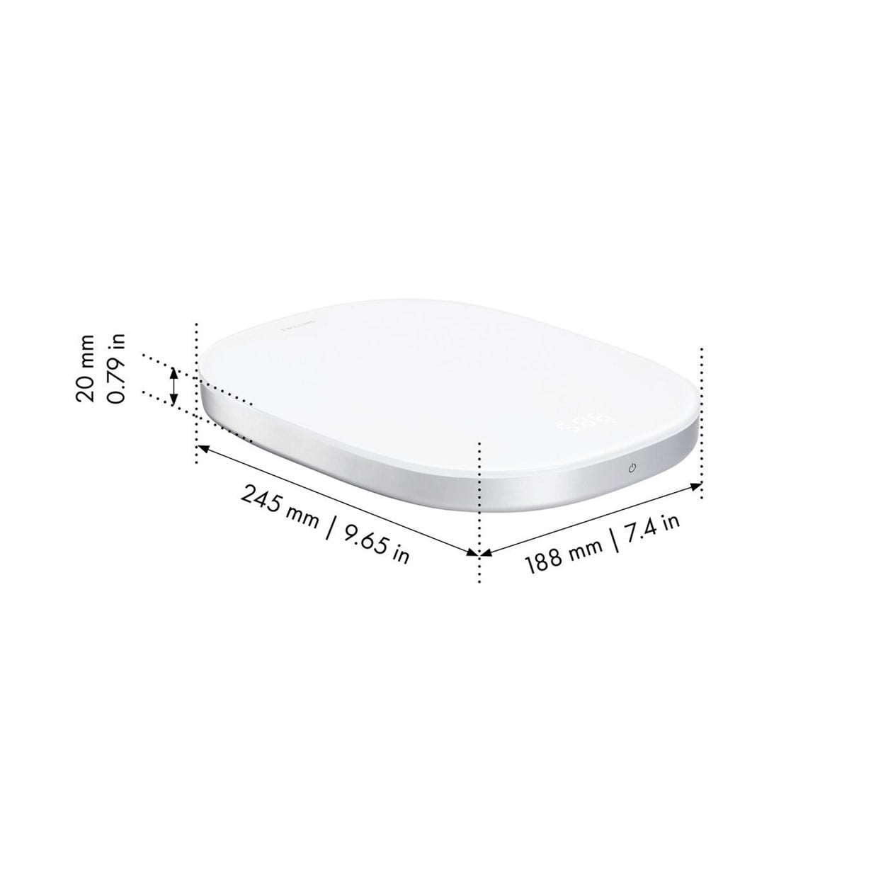 Zwilling Enfinigy Dijital Mutfak Tartısı Beyaz