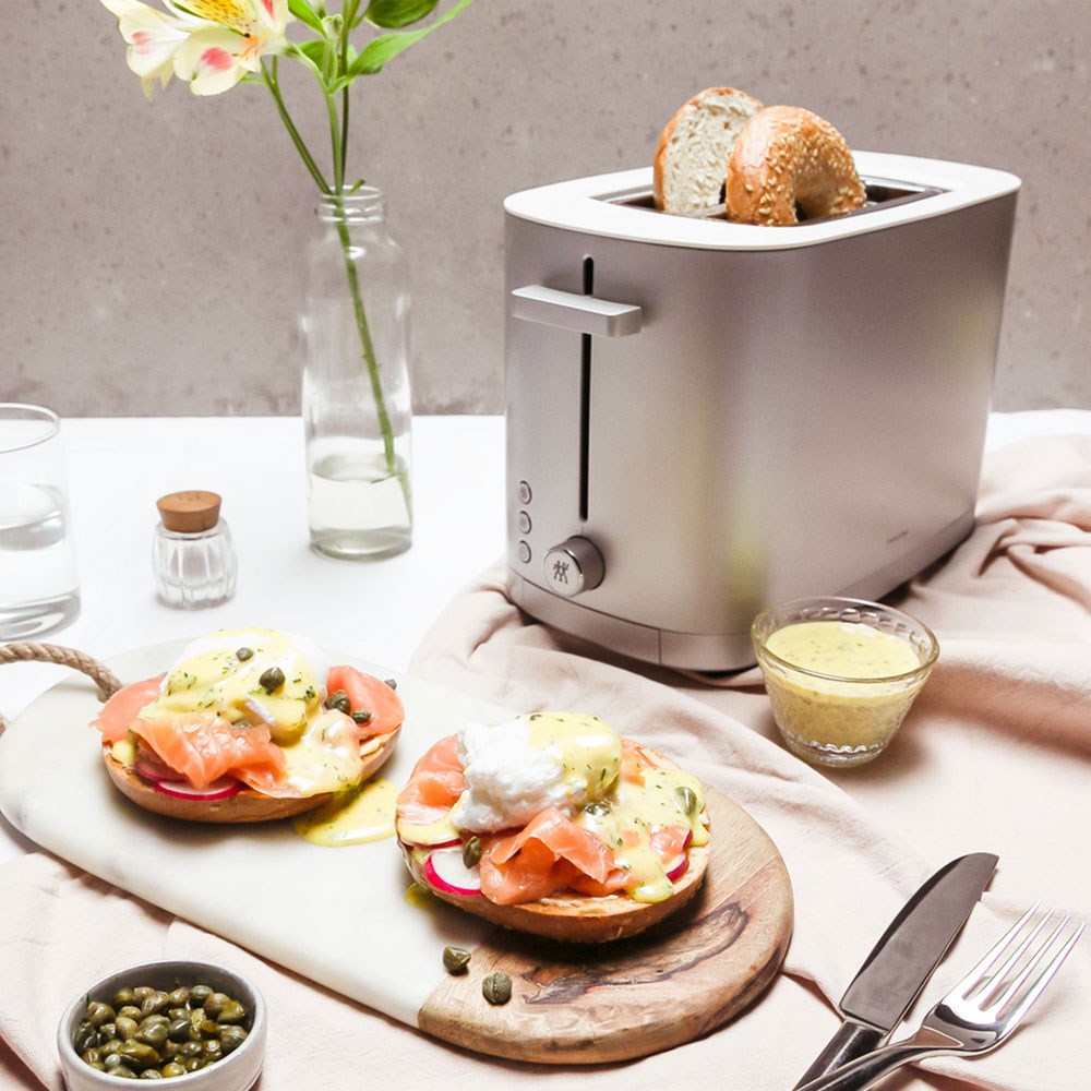 Zwilling Enfinigy Ekmek Kızartma Makinesi Izgaralı 2 Yuva 2 Dilim Gri