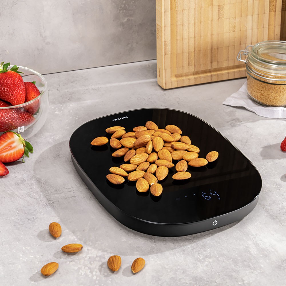 Zwilling Enfinigy LCD Mutfak Tartısı Dijital Hassas Terazi Siyah