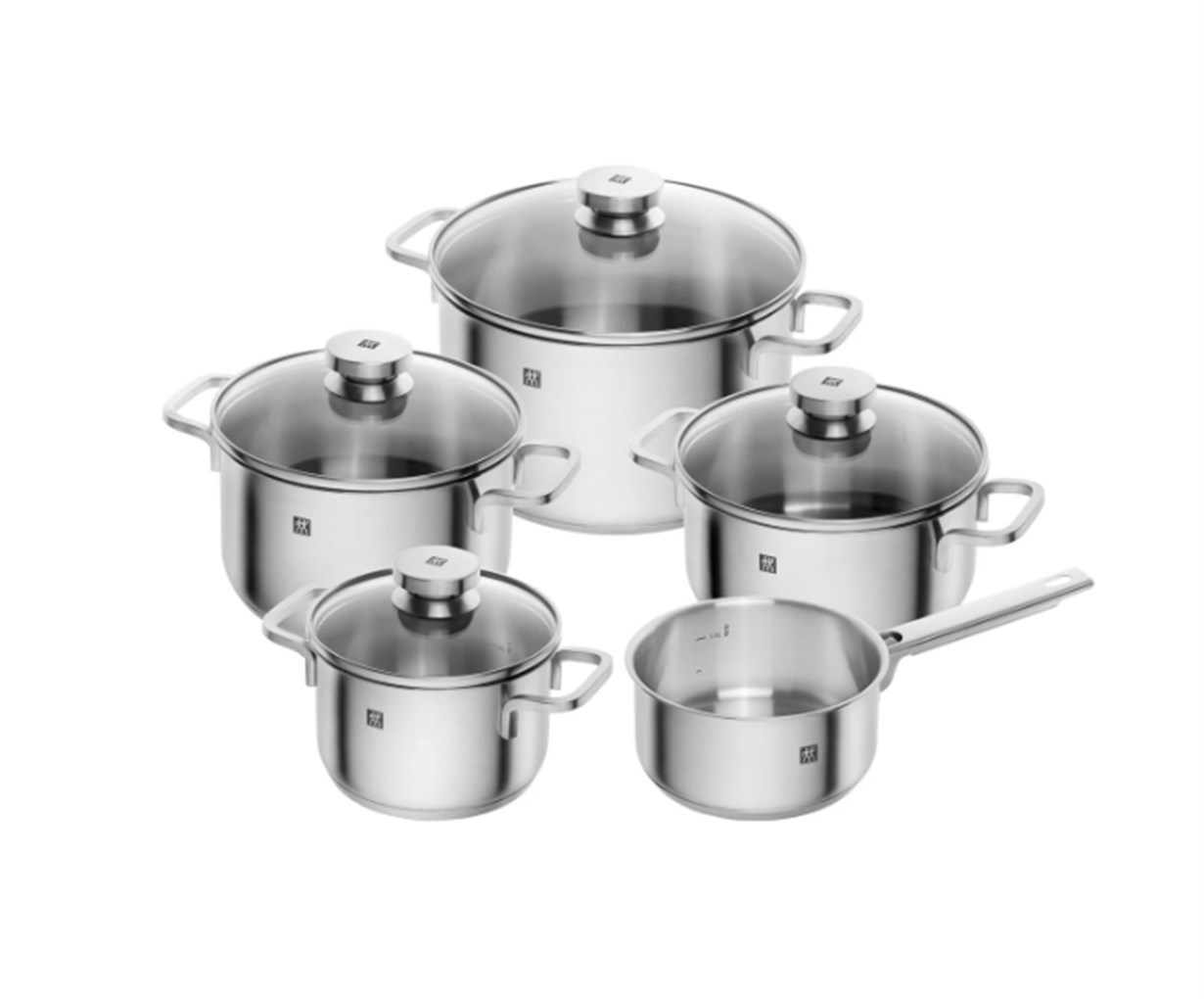 Zwilling Focus Çelik Tencere Seti 5 Parça