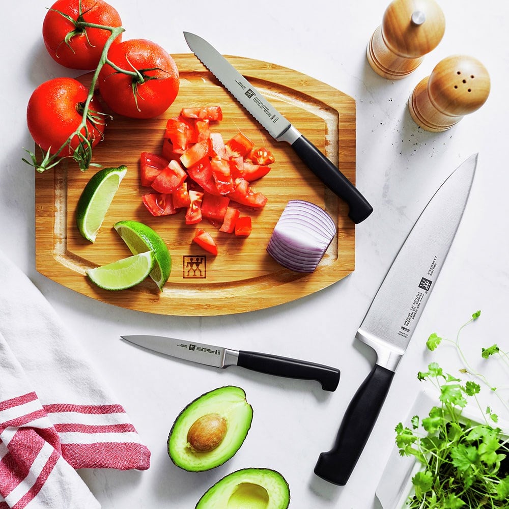 Zwilling Four Star Bıçak Seti Siyah 3 Parça
