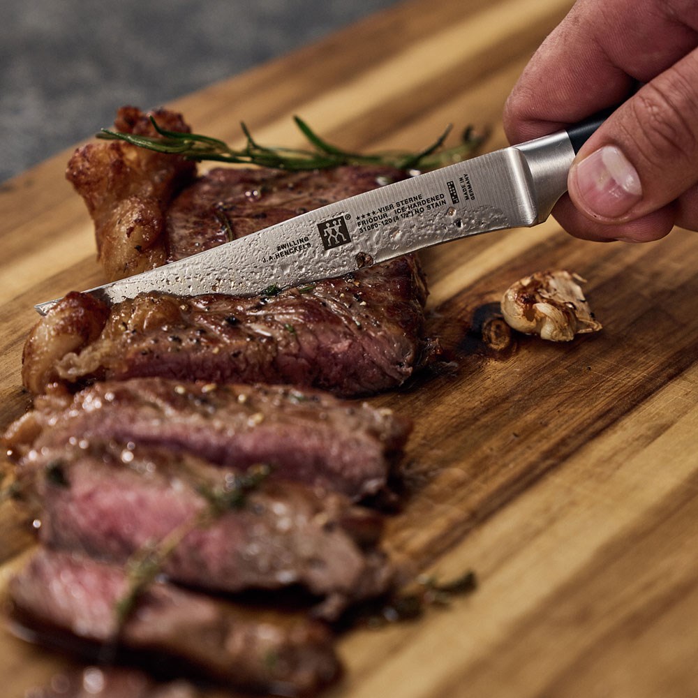 Zwilling Four Star Biftek Bıçağı Seti Siyah 4 Parça